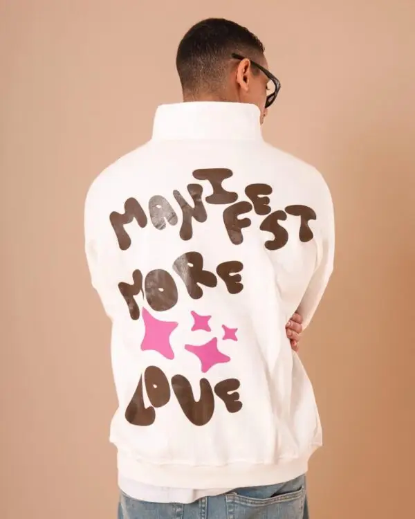 Manifest More Love 1/4 zipper - Image 2